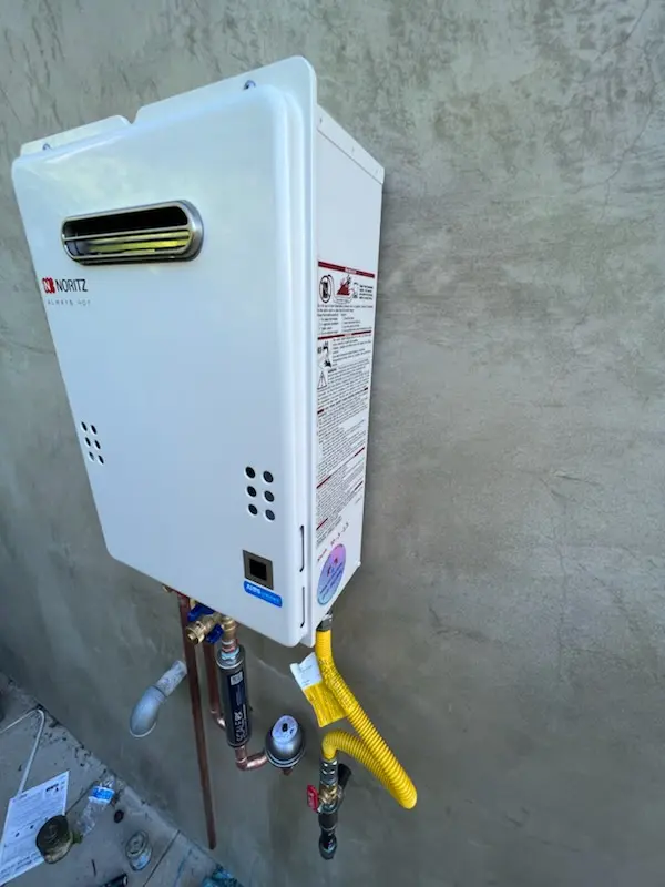 Tankless water heater installation for Welch homes